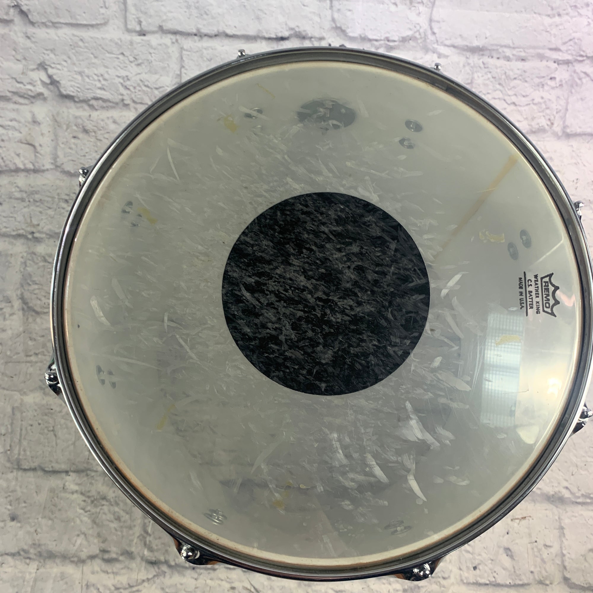 Ludwig 15 Chrome Over Vistalite Tom