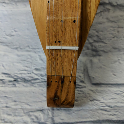 Cabin Creek Teardrop Shaped Appalachian Mountain Dulcimer Handmade from Solid Chestnut Wood