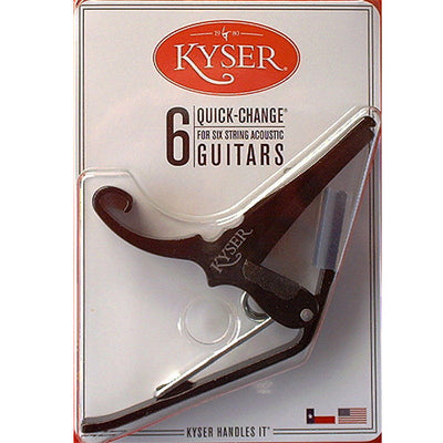 Kyser KG6BK 6 String Acoustic Capo Black