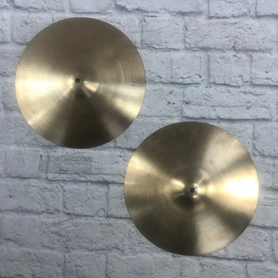 Zildjian 14 Hi Hat Cymbal Pair Unknown Series