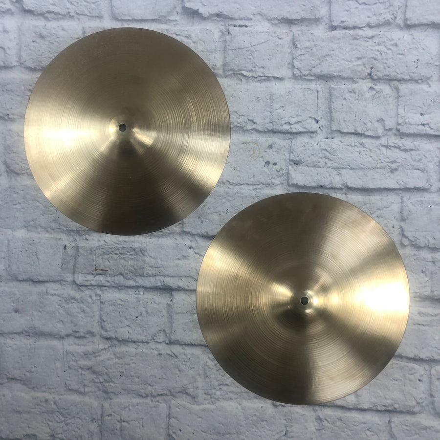 Zildjian 14 Hi Hat Cymbal Pair Unknown Series