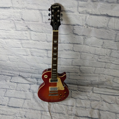 Epiphone Les Paul Standard Electric Guitar - Cherry Burst w/ Hard Case