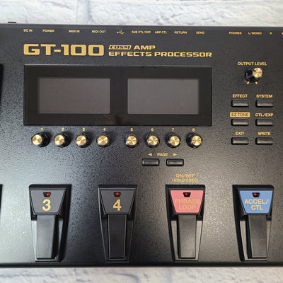 Boss GT-1000 Multieffects Pedal with Power Supply