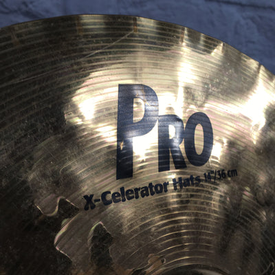 Sabian Pro X-Celerator 14 Hi Hat Cymbal Pair