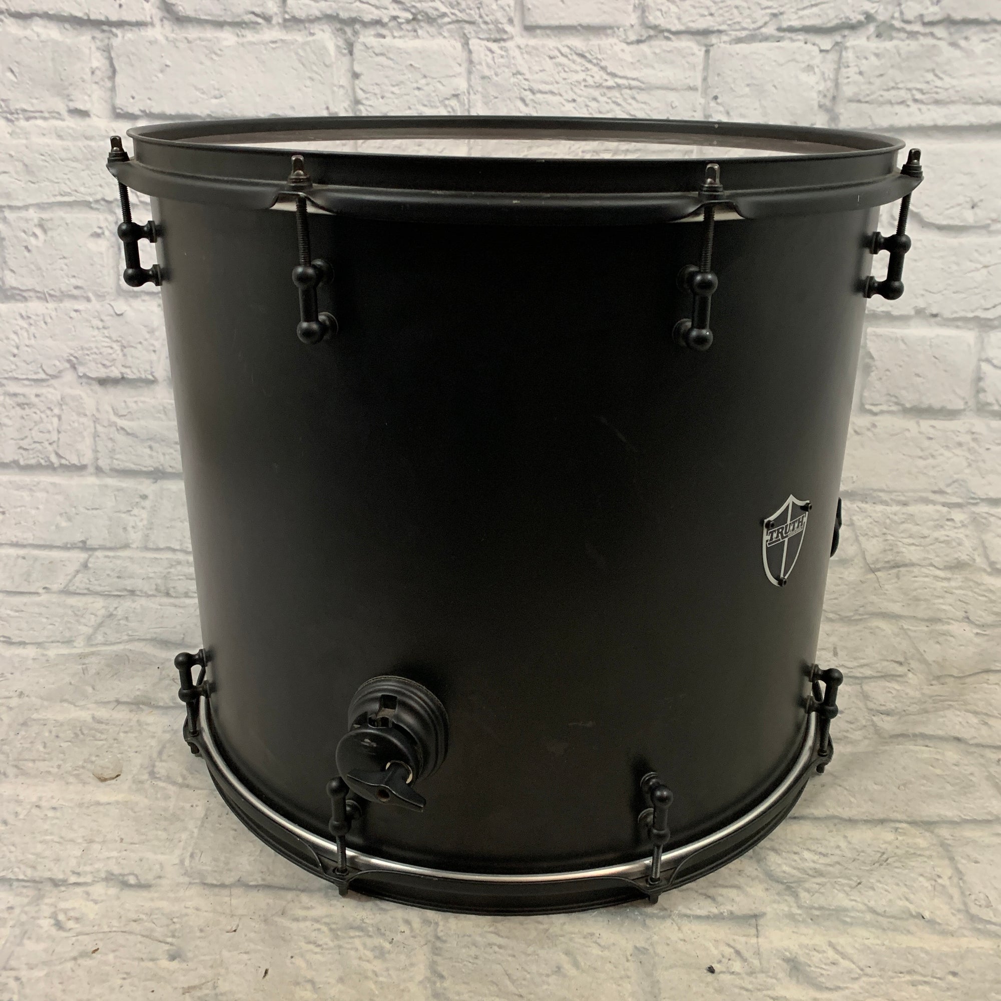 Truth 18x15 Floor Tom Satin Black