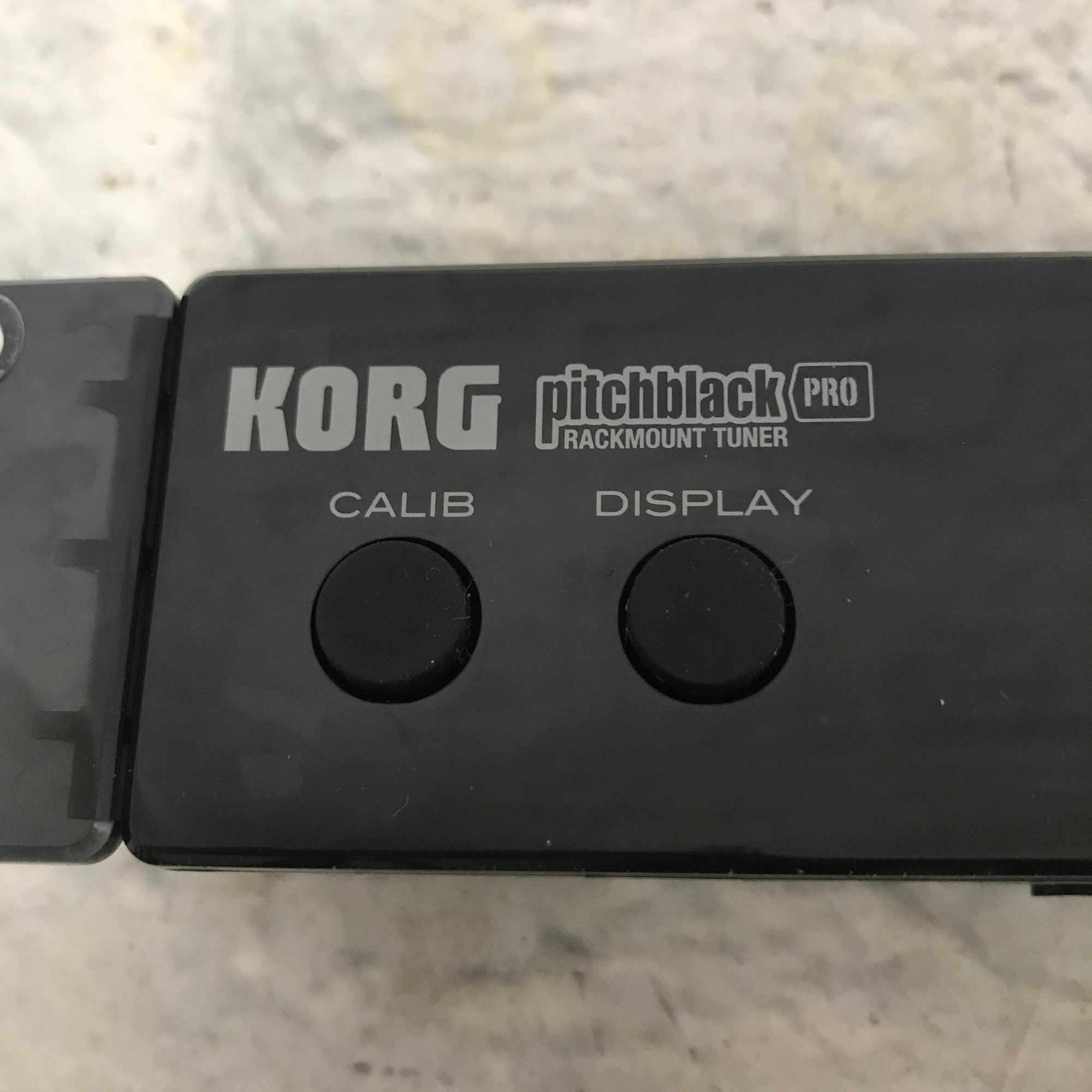 Korg Pitch Black Rack Tuner