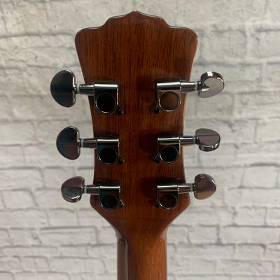 Luna Gypsy Spalt Acoustic Guitar AS IS