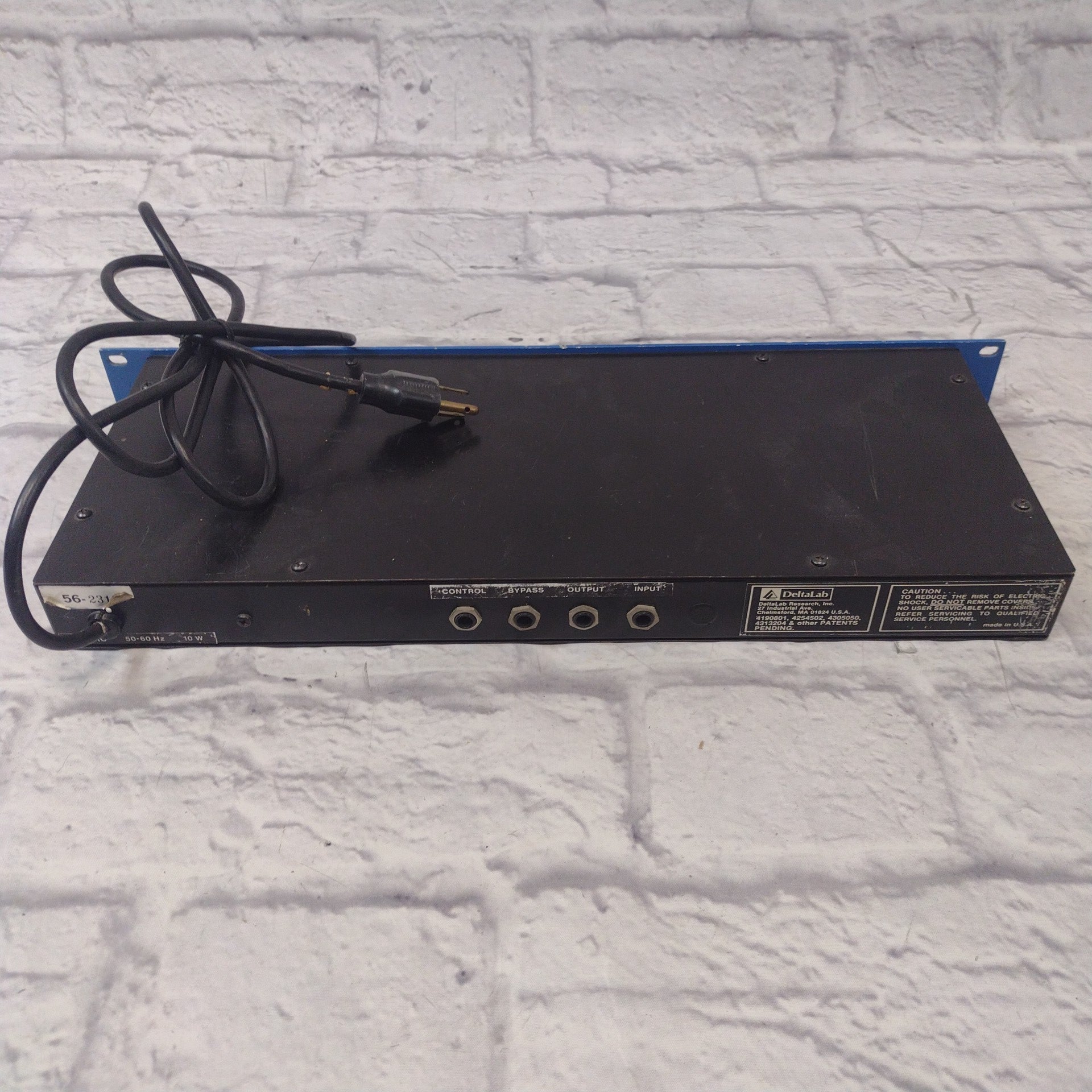Deltalab ADM256 Effectron Delay Flange Rack Effects Unit