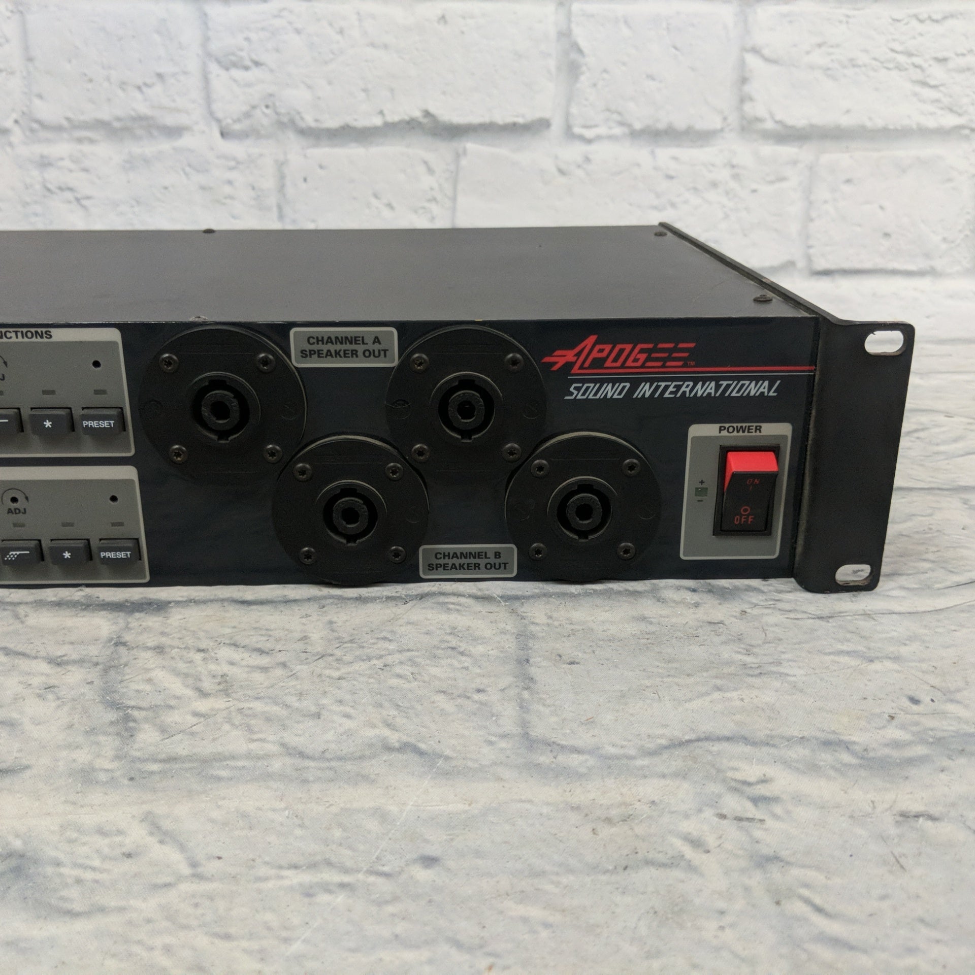 アンプ APOGEE sound International P-500 PVI Apogee P-500 PV Dual Channel Speaker Management System #1241