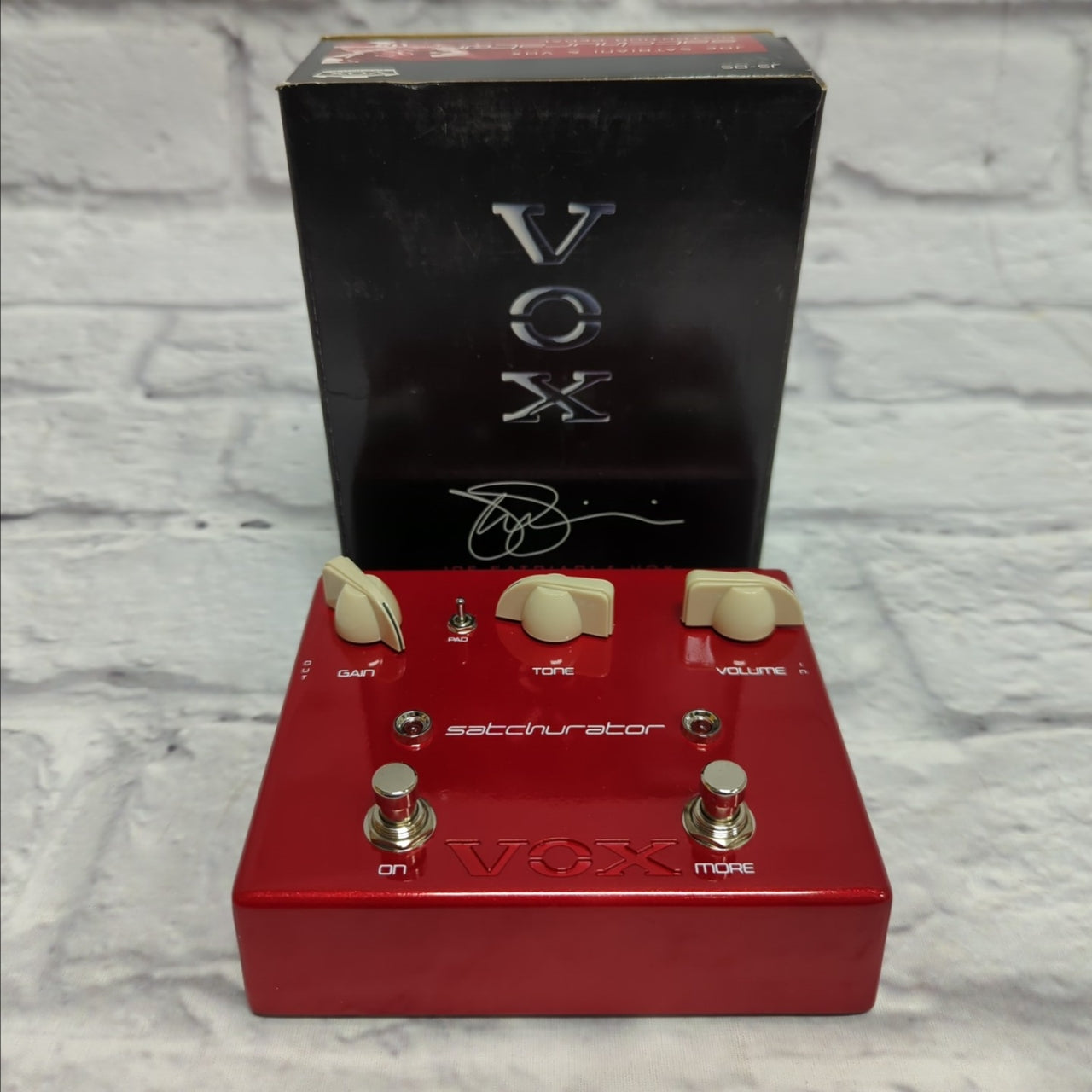 Vox Joe Satriani Satchurator Distortion Pedal