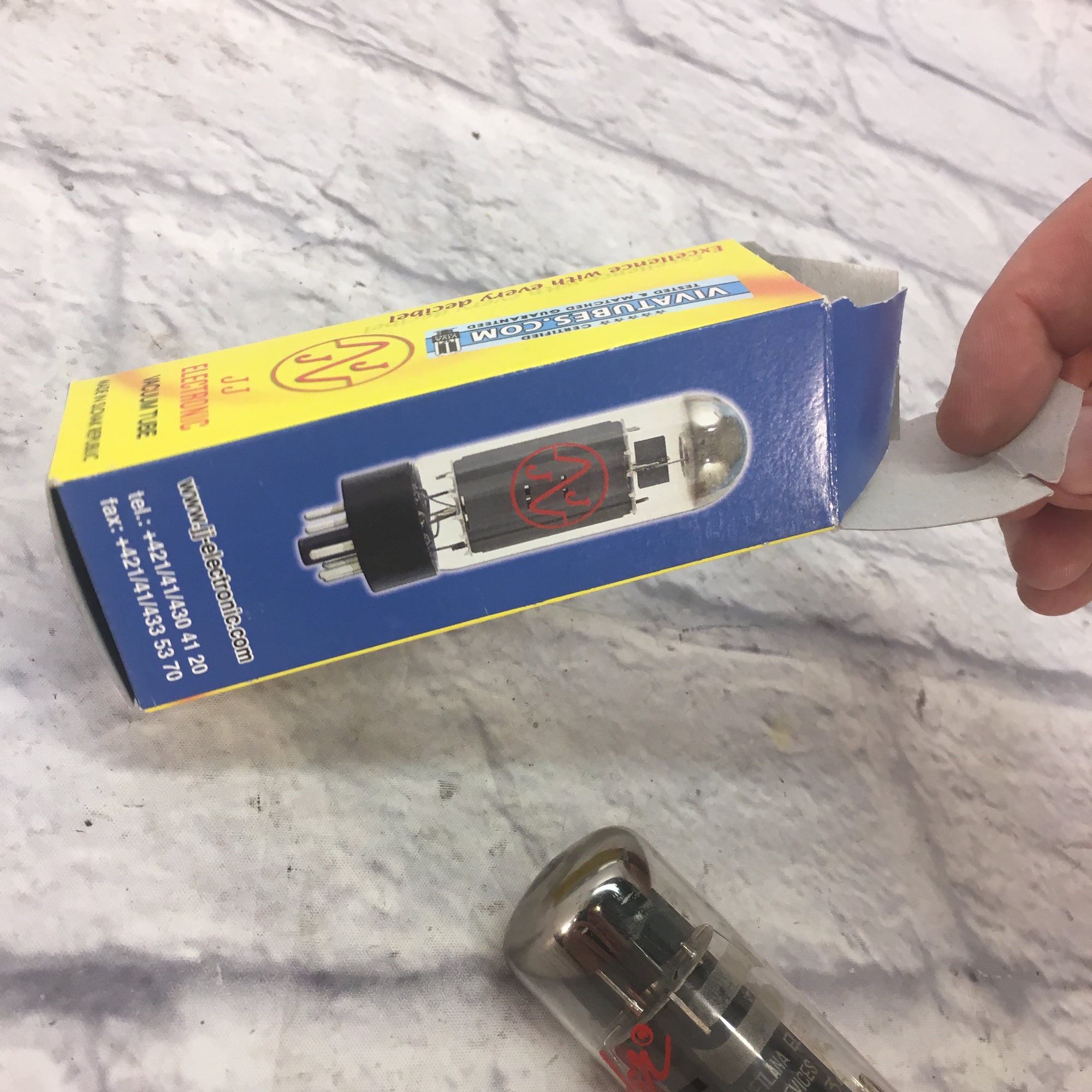 JJ Electronic Fender EL34 / 6CA7 Single Power Vaccum Tube
