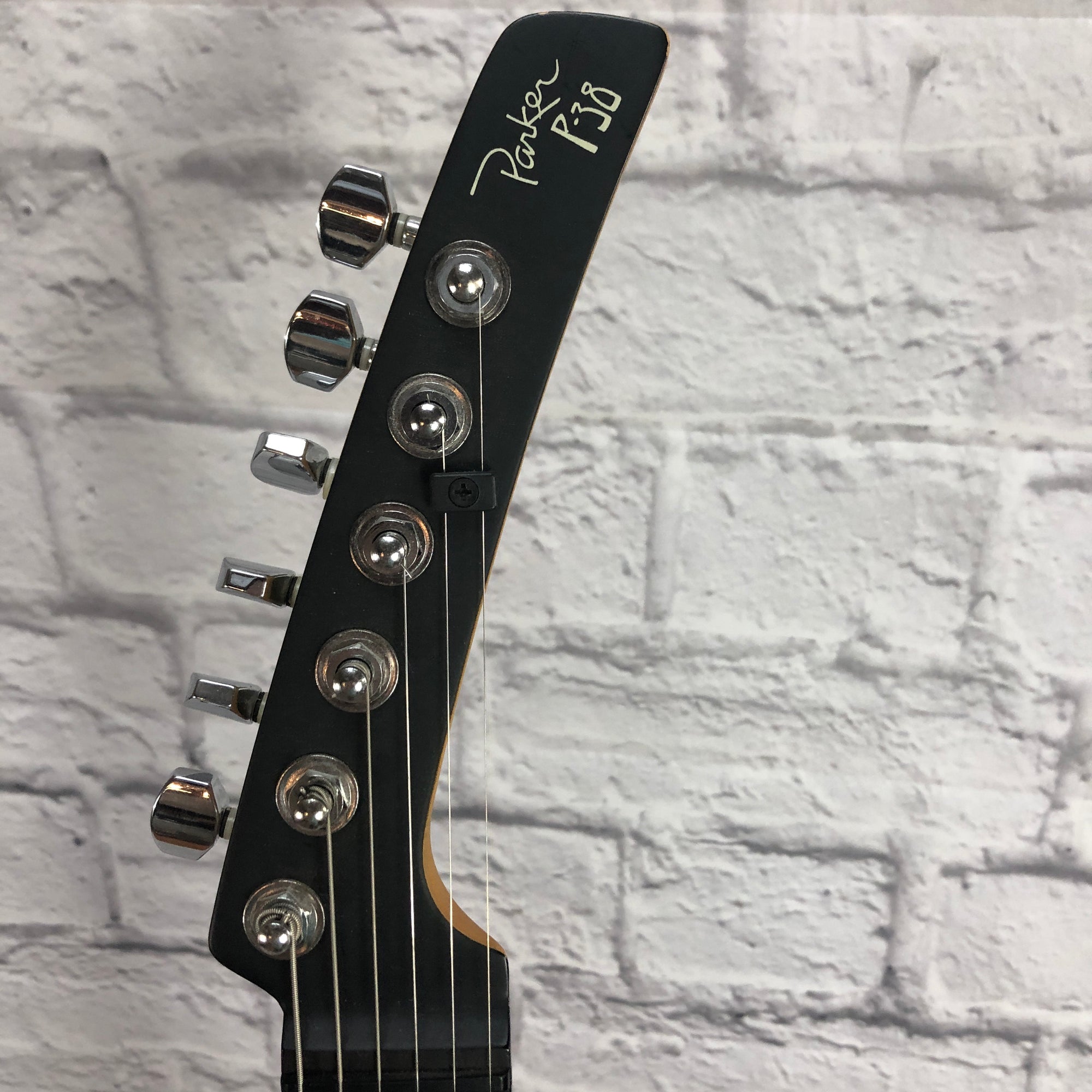 Parker Guitars P38 Transparent Red Electric Guitar