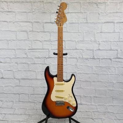 Harmony ST-801 Strat Electric Guitar Sunburst