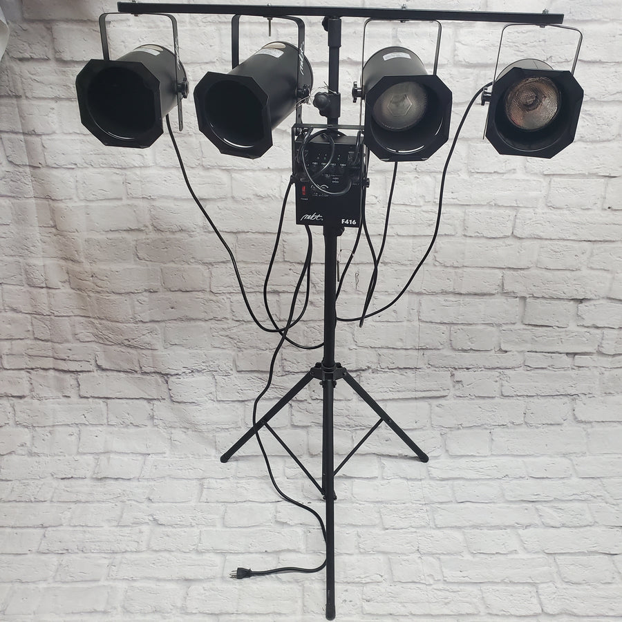 MBT F416 Controller w/ 4x P38s Cans and Stand