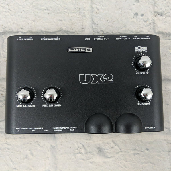 Line 6 Pod Studio UX2 Interface - Evolution Music