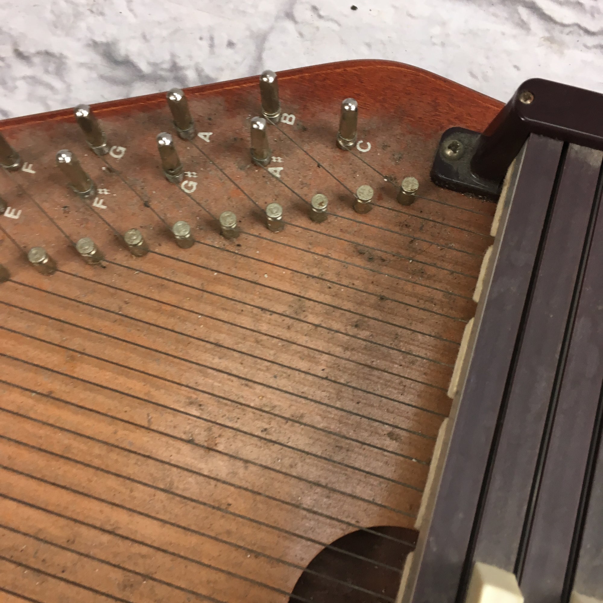 Vintage Oscar Schmidt Auto Harp As-Is