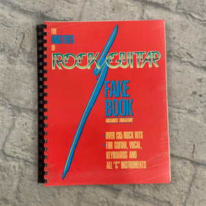 Hal Leonard Masters Of Rock Guitar Fake Book 135+ Hits Guitar Keys Vocal C Instruments