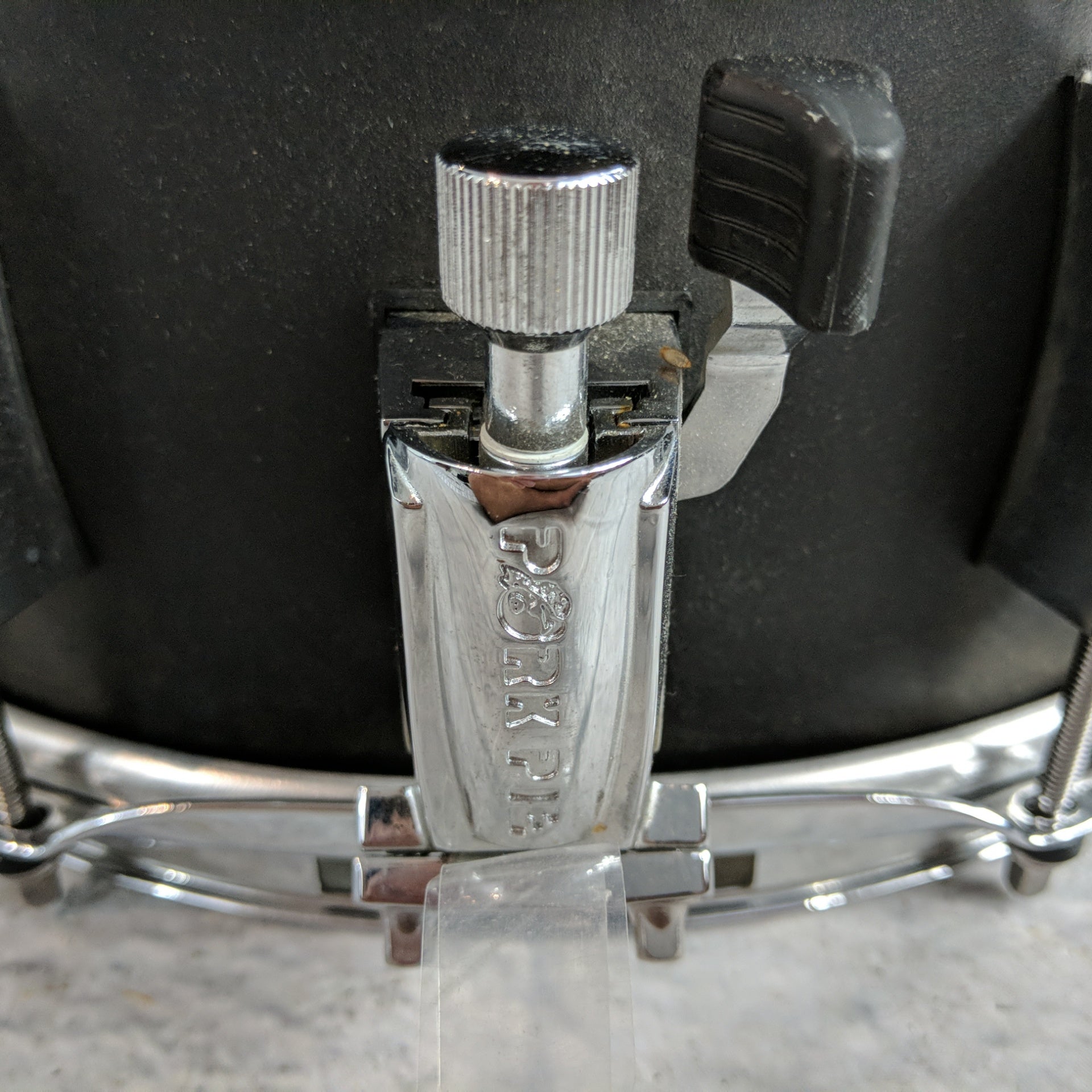 Pork Pie The Little Squealer Satin Black 14x6 Snare Drum