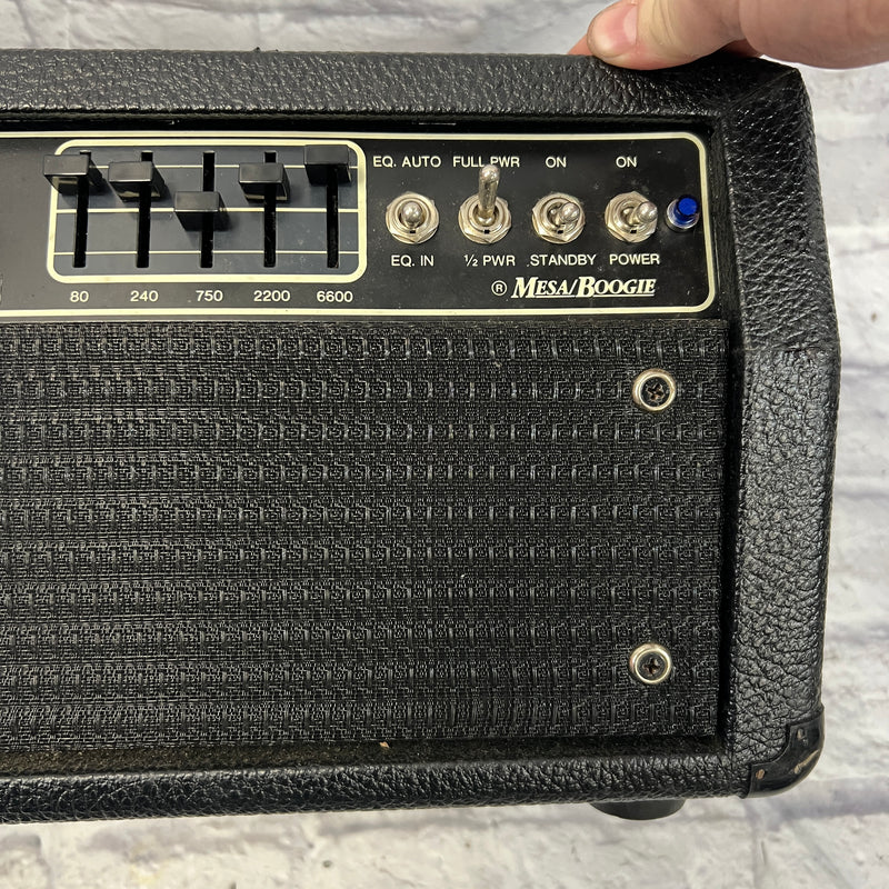 Mesa Boogie Mark 3 Simul-Class Blue Stripe Head with Footswitches ...