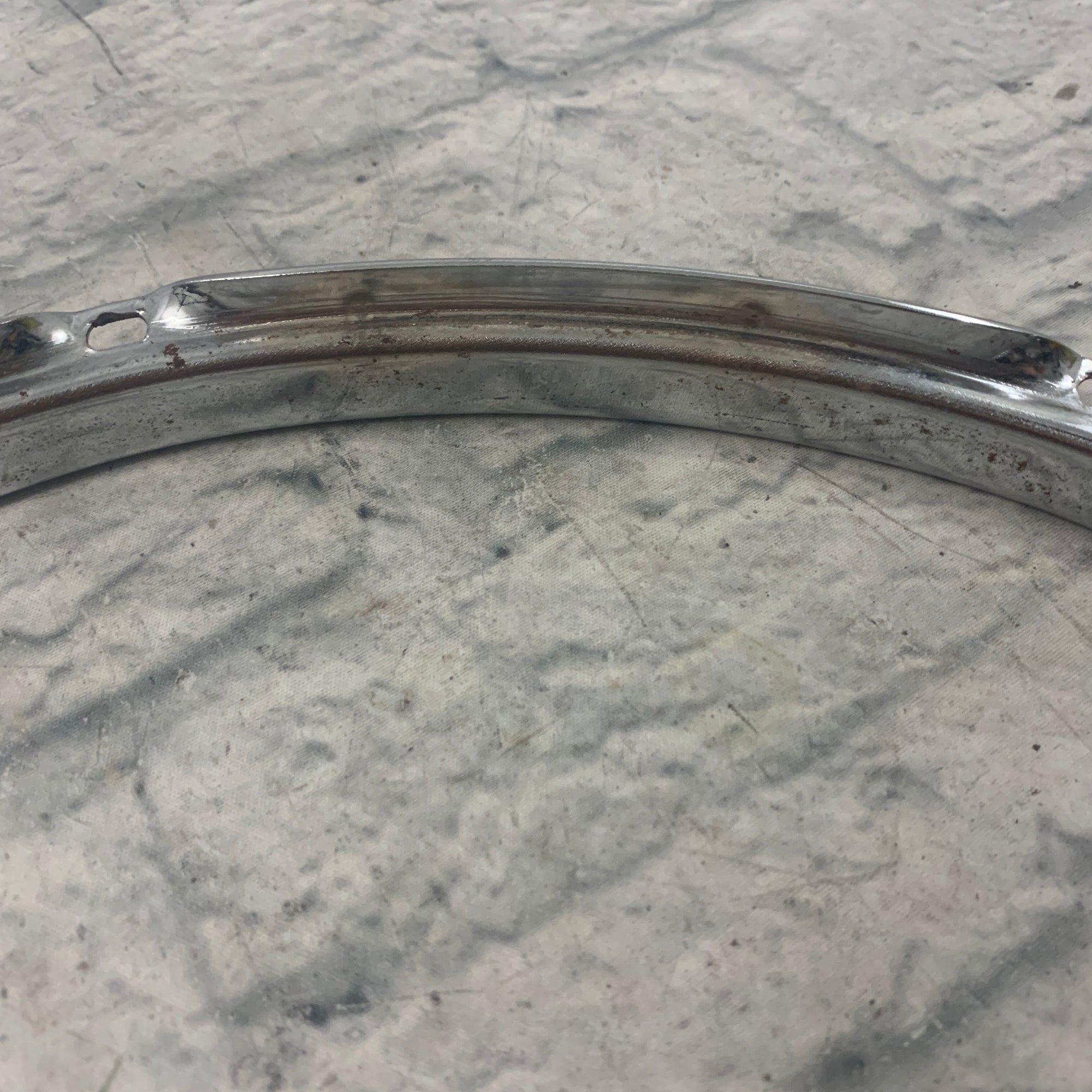 Unknown 14" 8 Lug Snare Drum Hoop Pair
