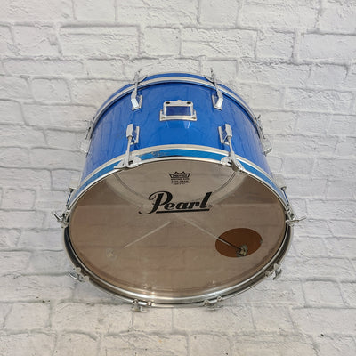 Pearl 1970s 22x16 Bass Drum Wood Fiberglass series