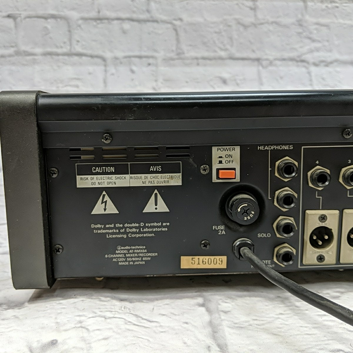 Audio Technica AT-RMX64 Cassette 4-Track Recorder