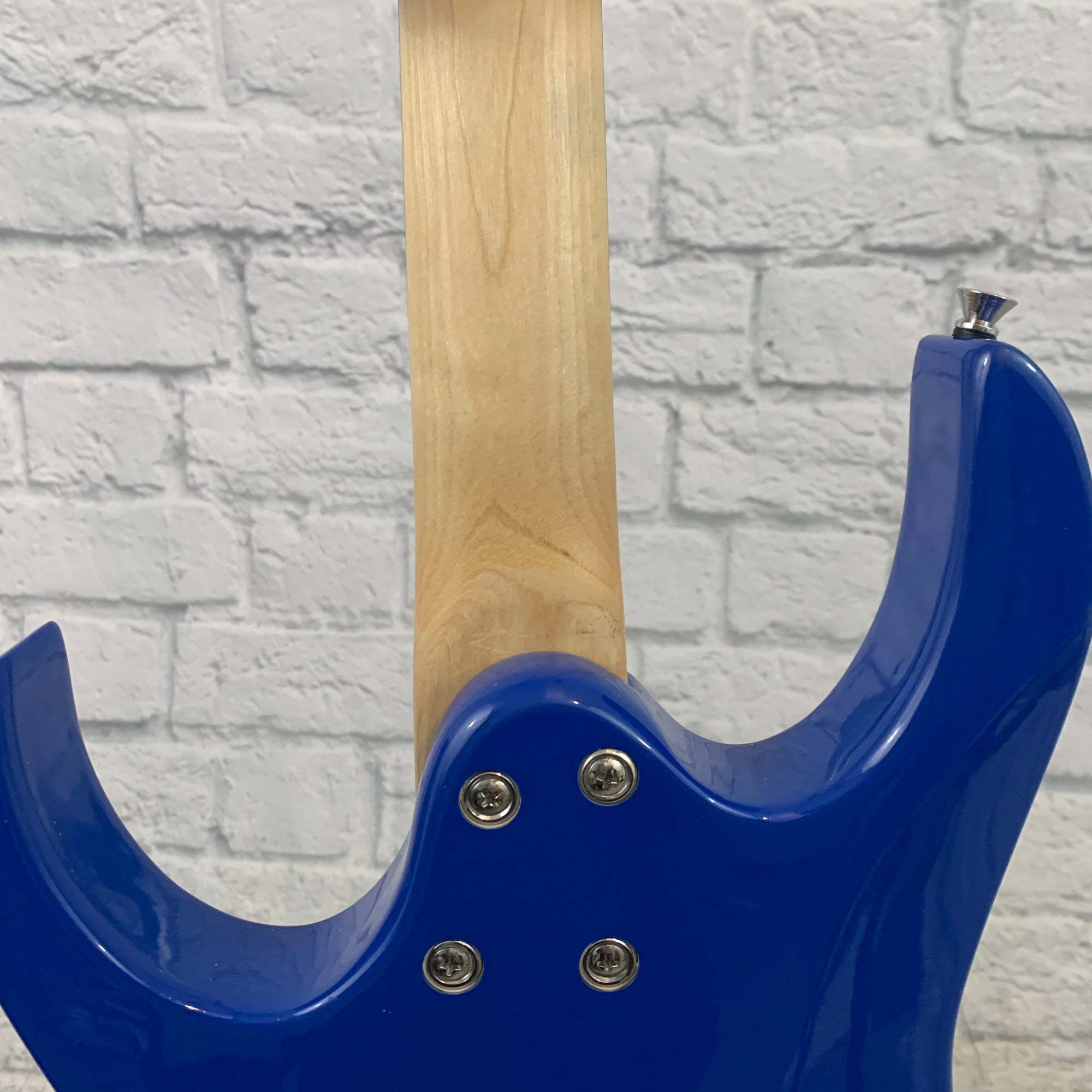 Unknown HSH Super Strat Electric Guitar Blue - Evolution Music
