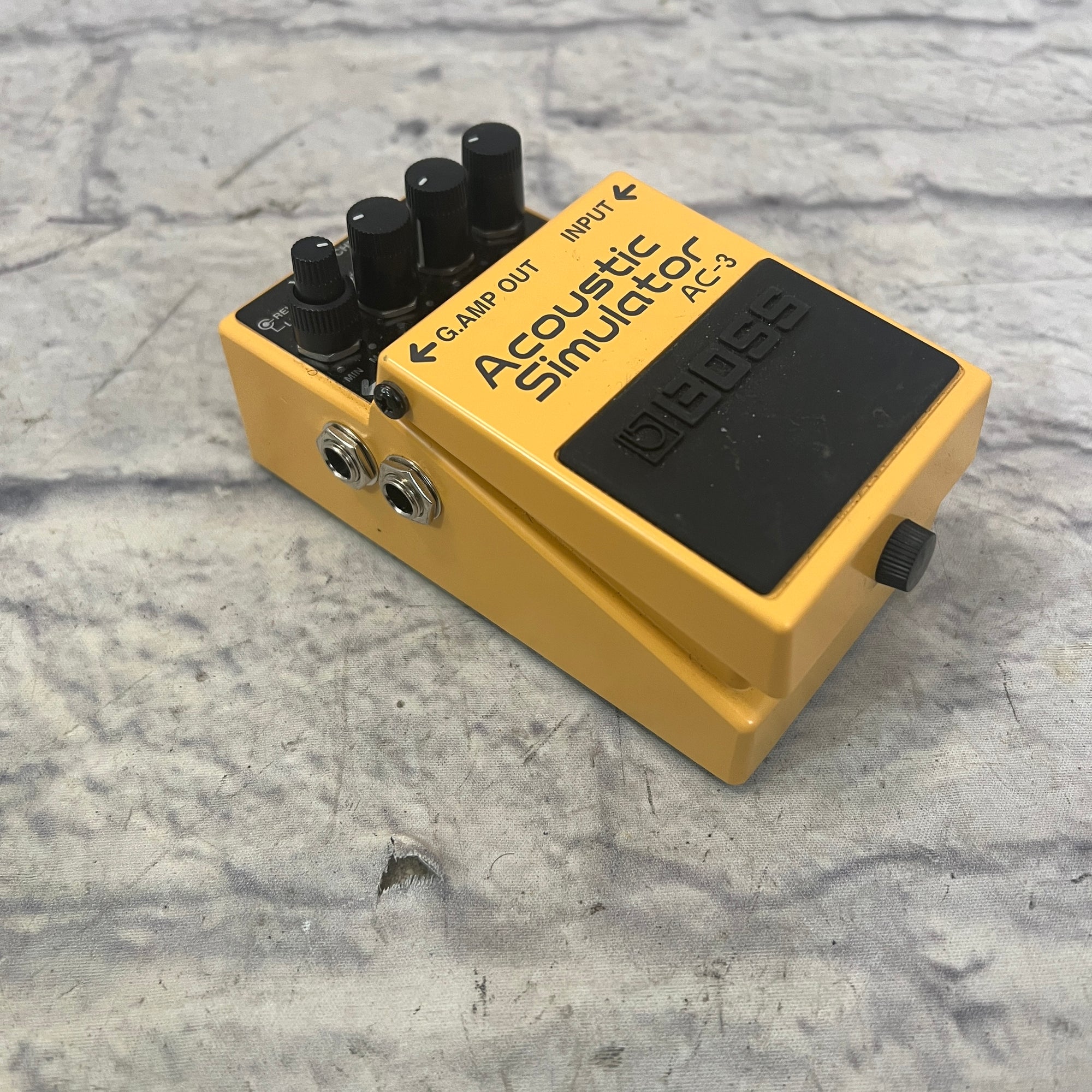 Boss Ac-3 Acoustic Simulator Amp Modeling Pedal