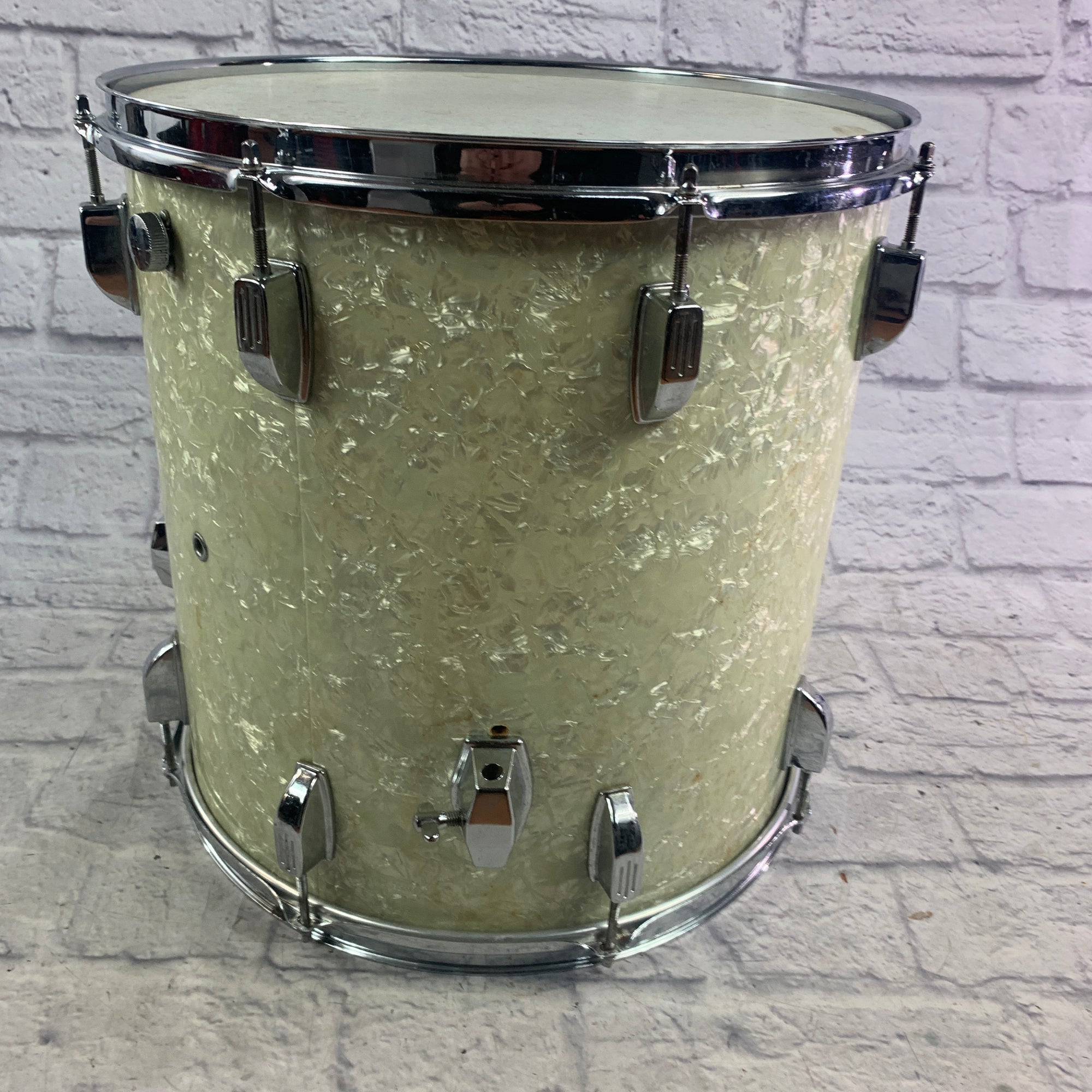 Unknown WMP 16 Floor Tom - White Marine Pearl