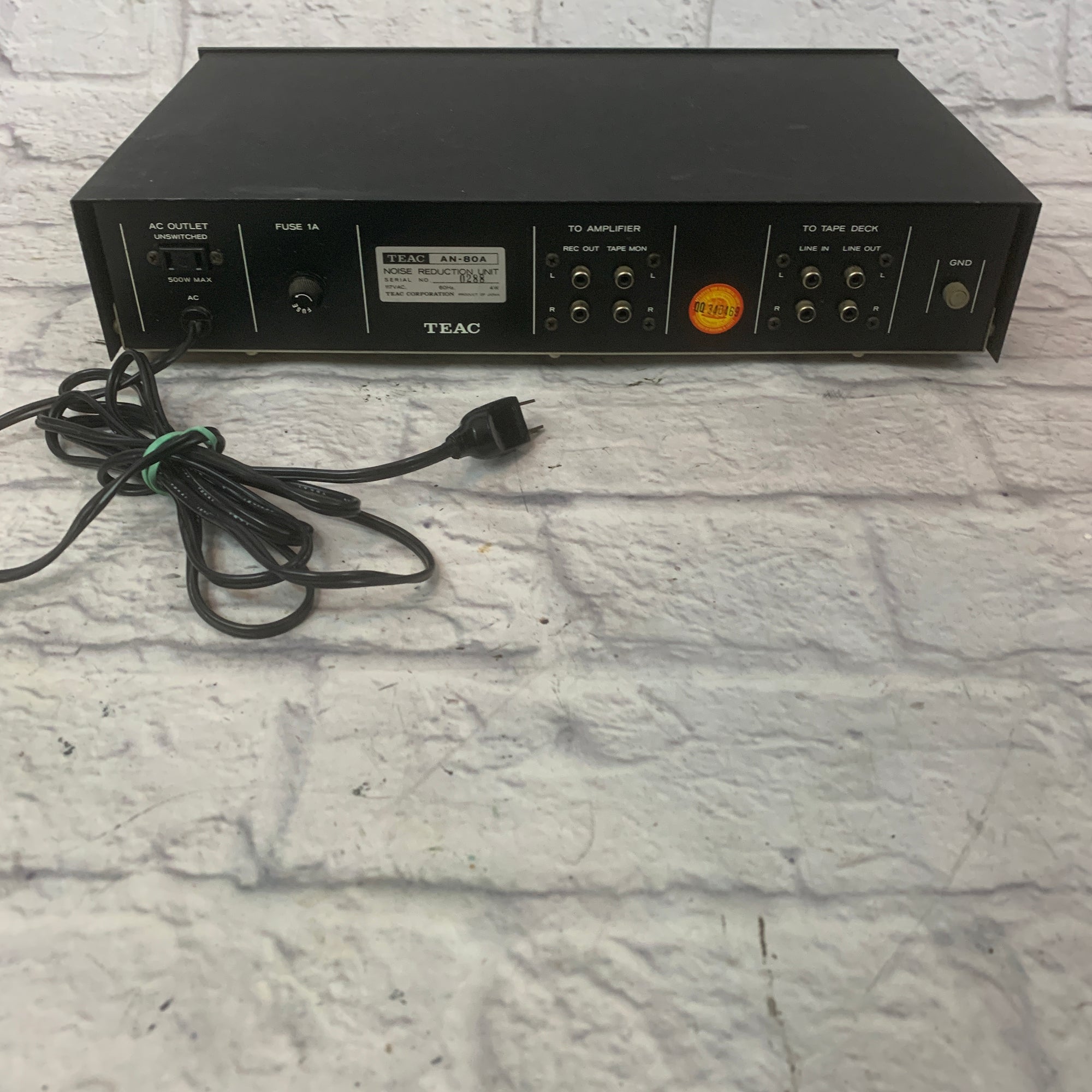 TEAC AN-80 Deadstock 1973 DOLBY A Noise Reduction Equalizer
