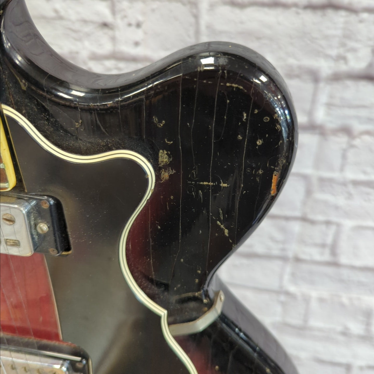 Hofner Vintage 1960s 4600 Verithin Hollow Body Electric Guitar