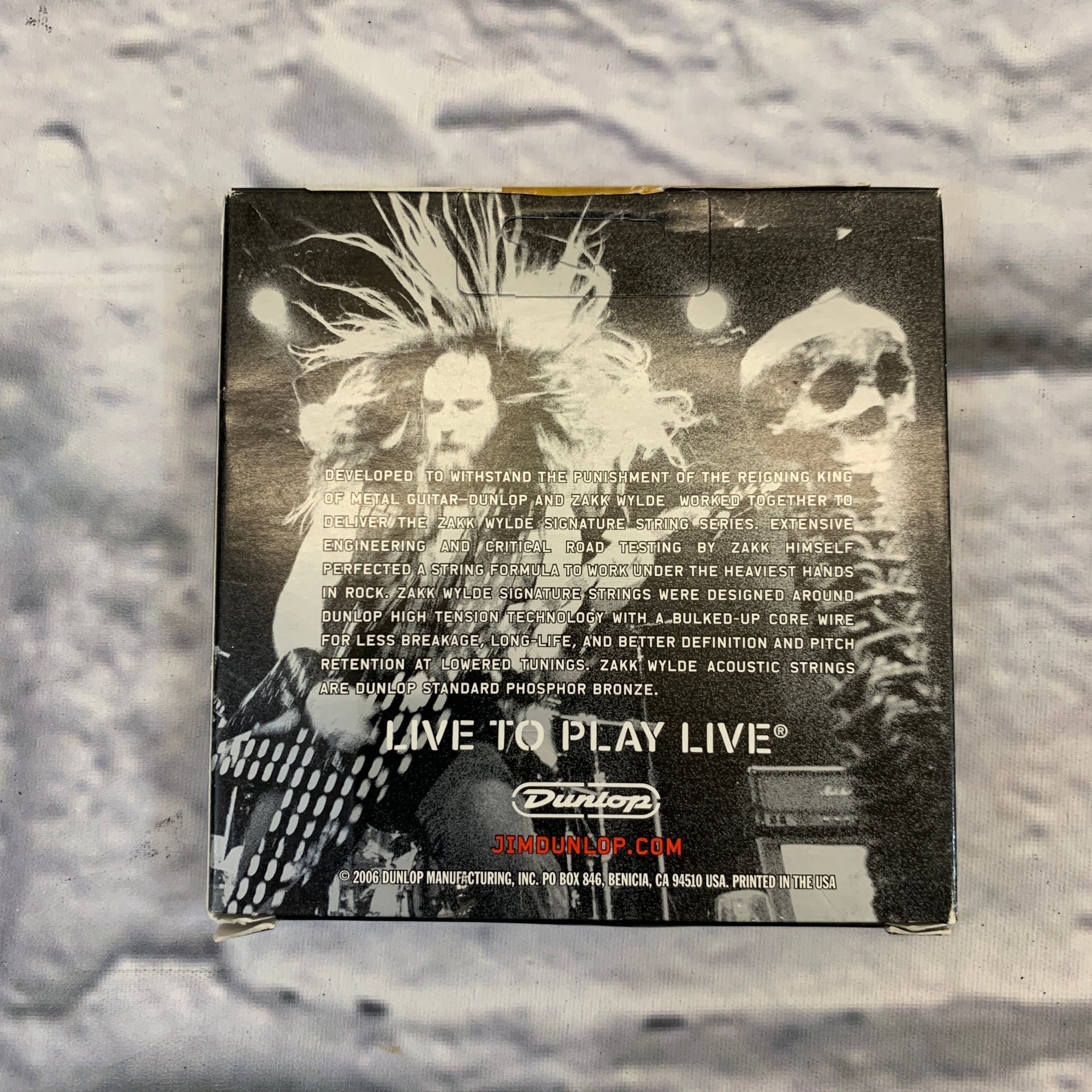 Dunlop Wylde Acoustic Light Phosphor Bronze Strings 12-54