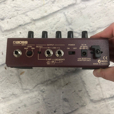 Boss AD-3 Acoustic Instrument Processor Amp Modeling Pedal