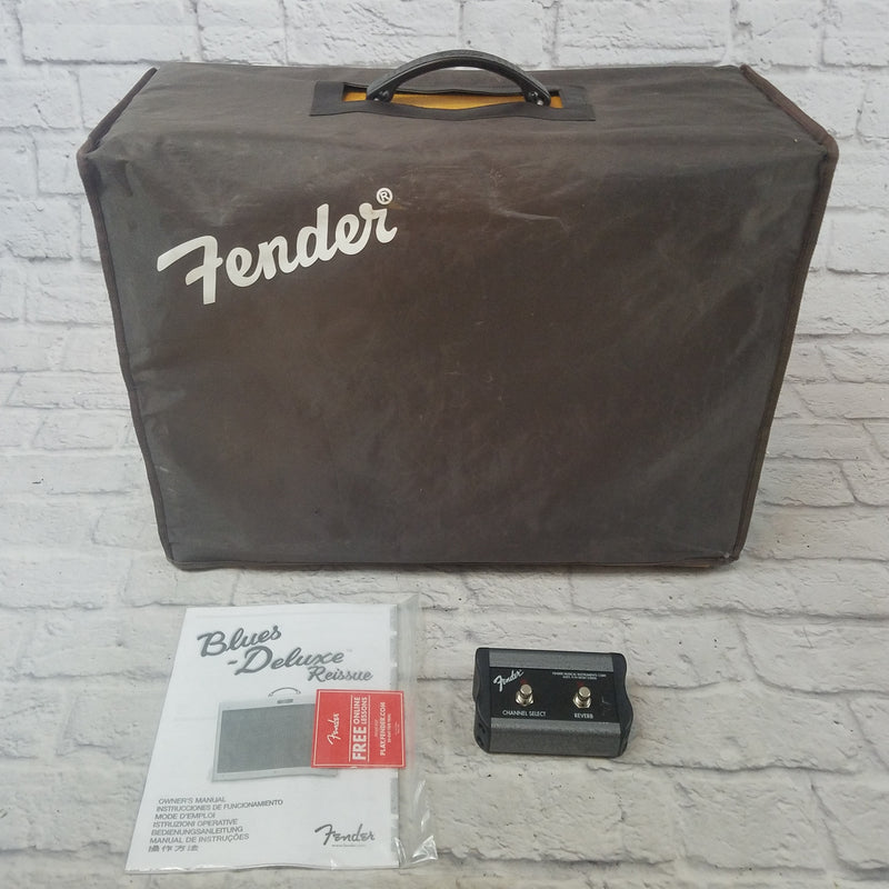 Blues Reverb Fender Fender Blues Deluxe Reverb Guitar Combo Amp - Evolution Music