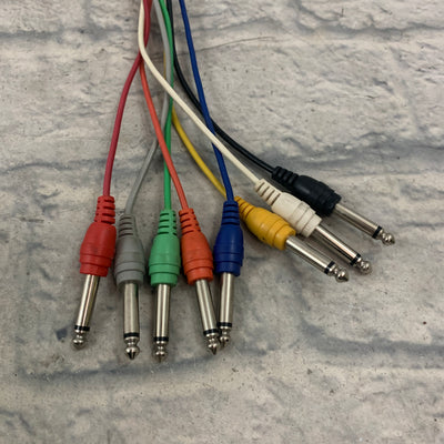 Hosa 8-Channel Recording Snake 11FT 1/4" TS