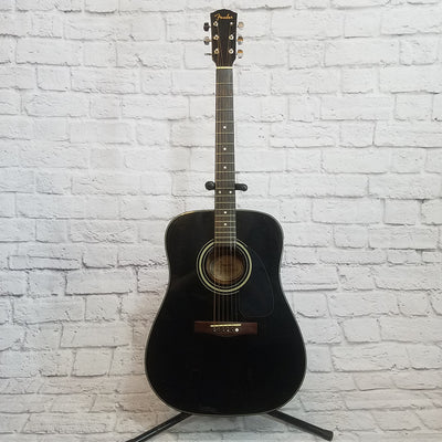 Fender DG-11E Acoustic Electric Guitar Black