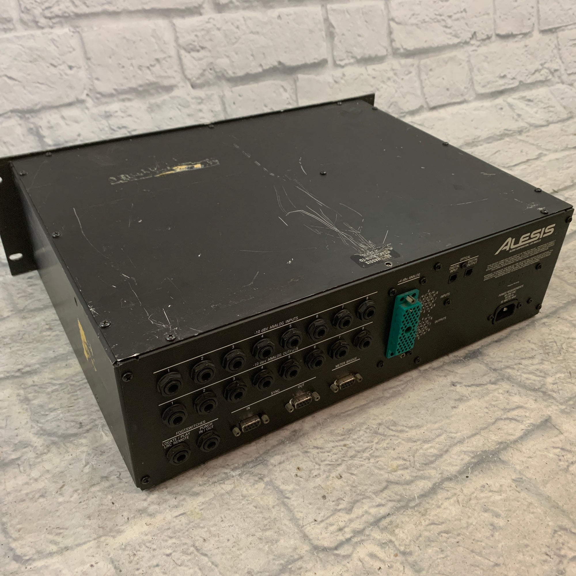 Alesis ADAT 16-Bit 8-Track Digital Audio Recorder "Blackface" AS IS PROJECT