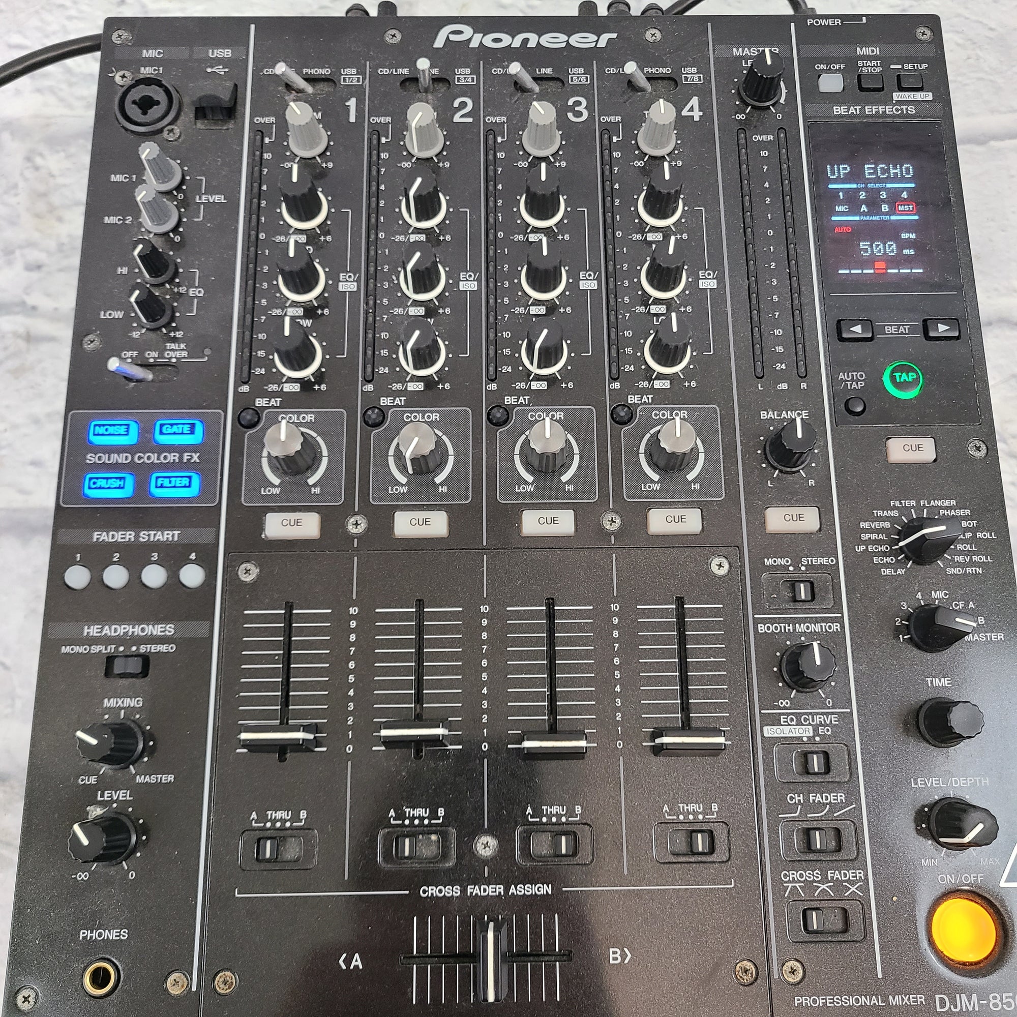 Pioneer DJ DJM-850 Mixer w/ USB - Evolution Music Pioneer DJ DJM-850 Mixer w/ USB - Evolution Music