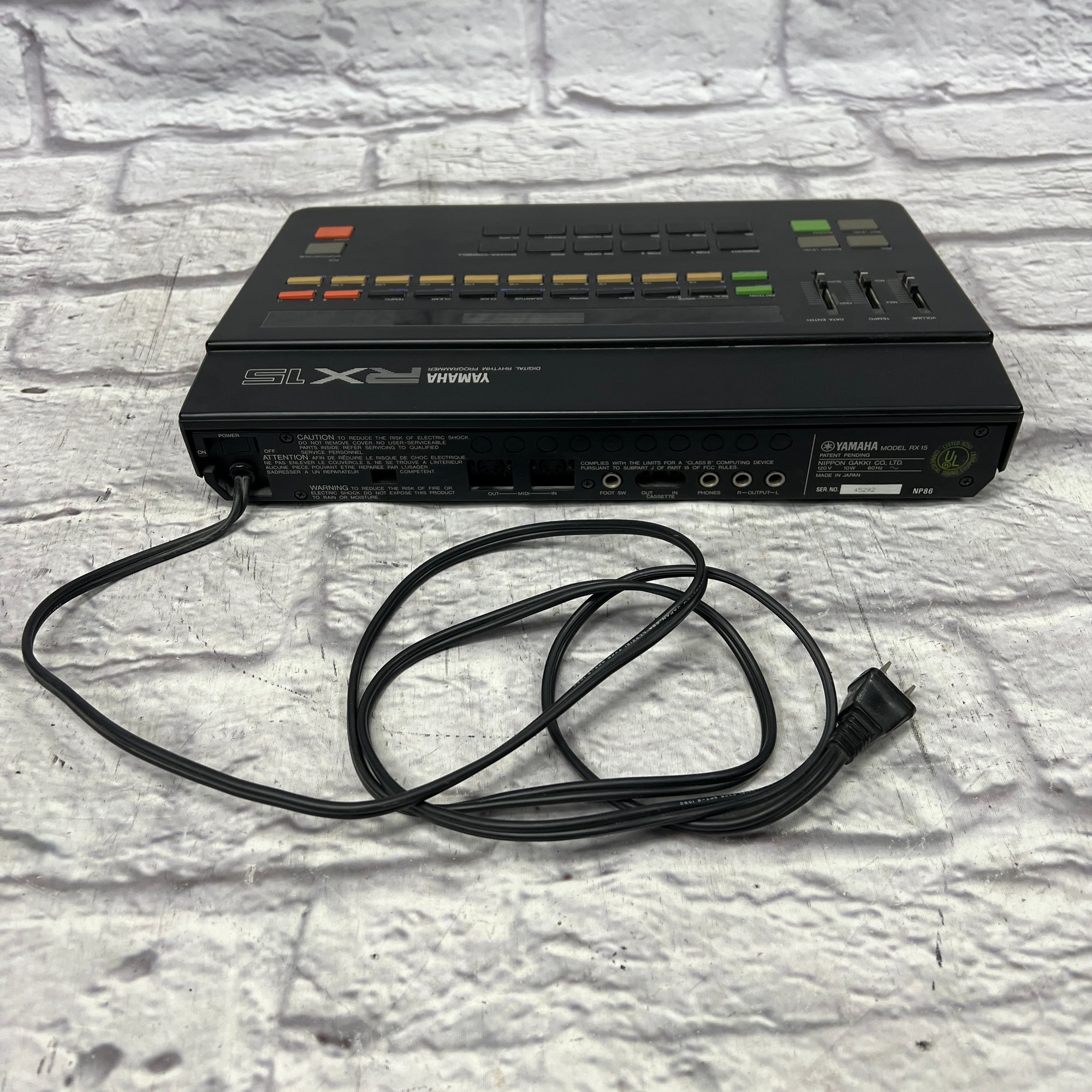 Yamaha RX15 Electric Drum Machine - Evolution Music