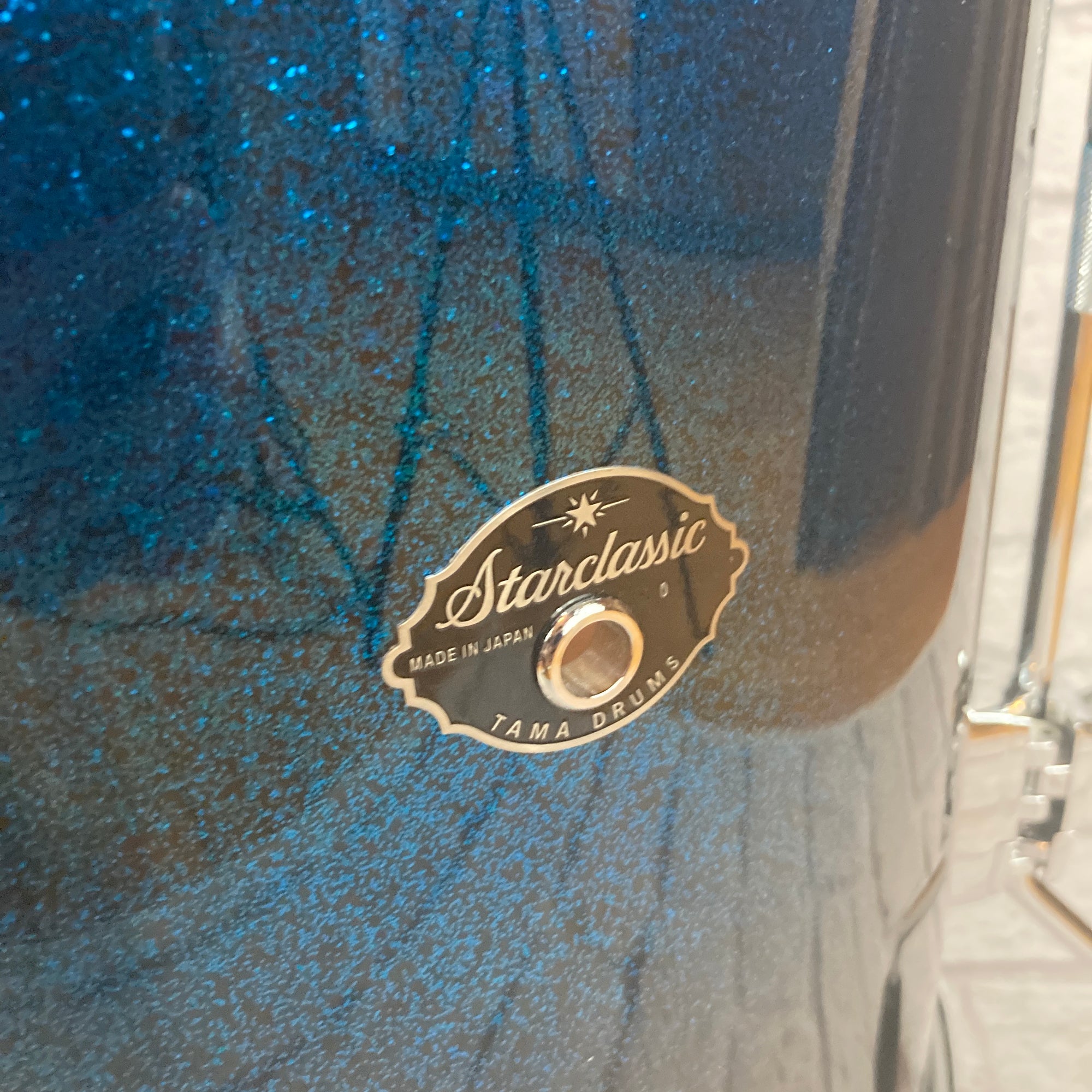 Tama Starclassic Blue Sparkle Birch 3 piece Drum Kit
