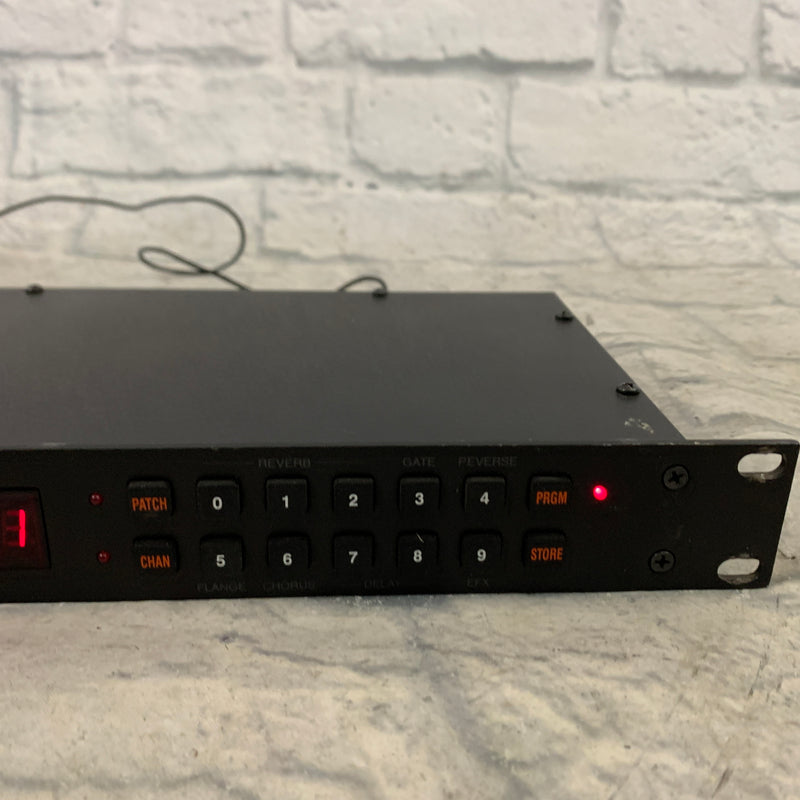 Alesis Reverb Rack Alesis MIDIVERB II 16-Bit Digital Rack Reverb Effects Processor ...