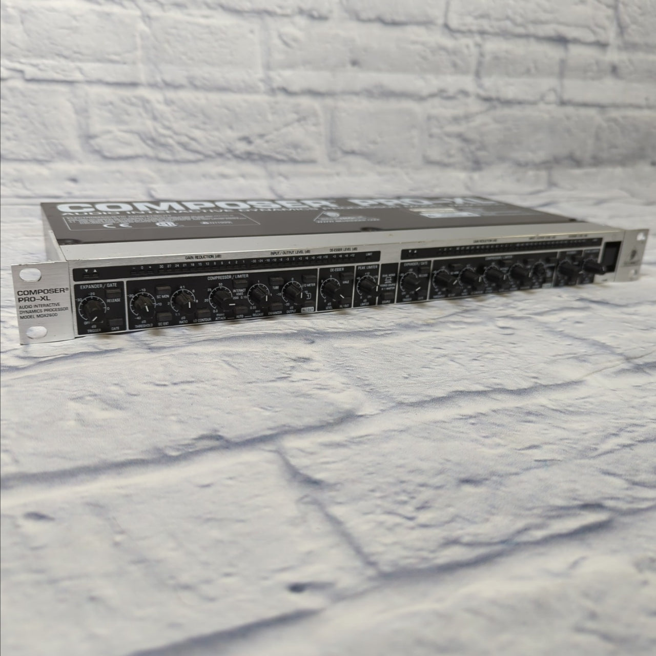 Behringer MDX2600 Composer Pro-XL Rack Compressor / Limiter