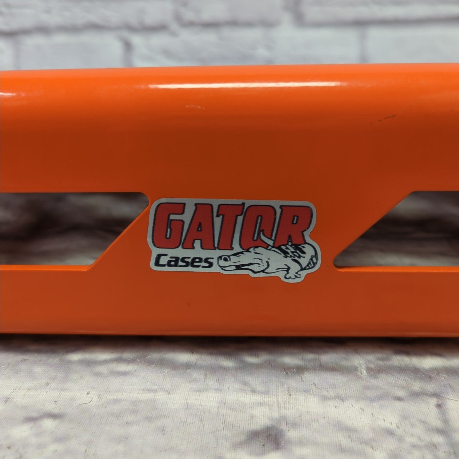 Gator Large Aluminum Pedal Board - Orange