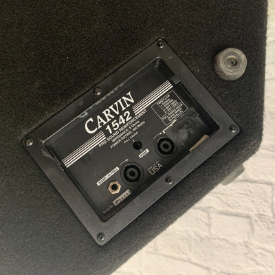 Carvin Pro Sound Reinforcement 1542 Speaker Stage Monitor Wedge