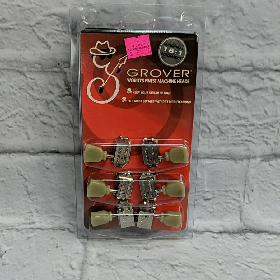 Grover Kluson Style Vintage Tuners 3x3 Tuners