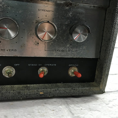 Vintage 1960s Silvertone 1484 Twin Twelve Amplifier Head