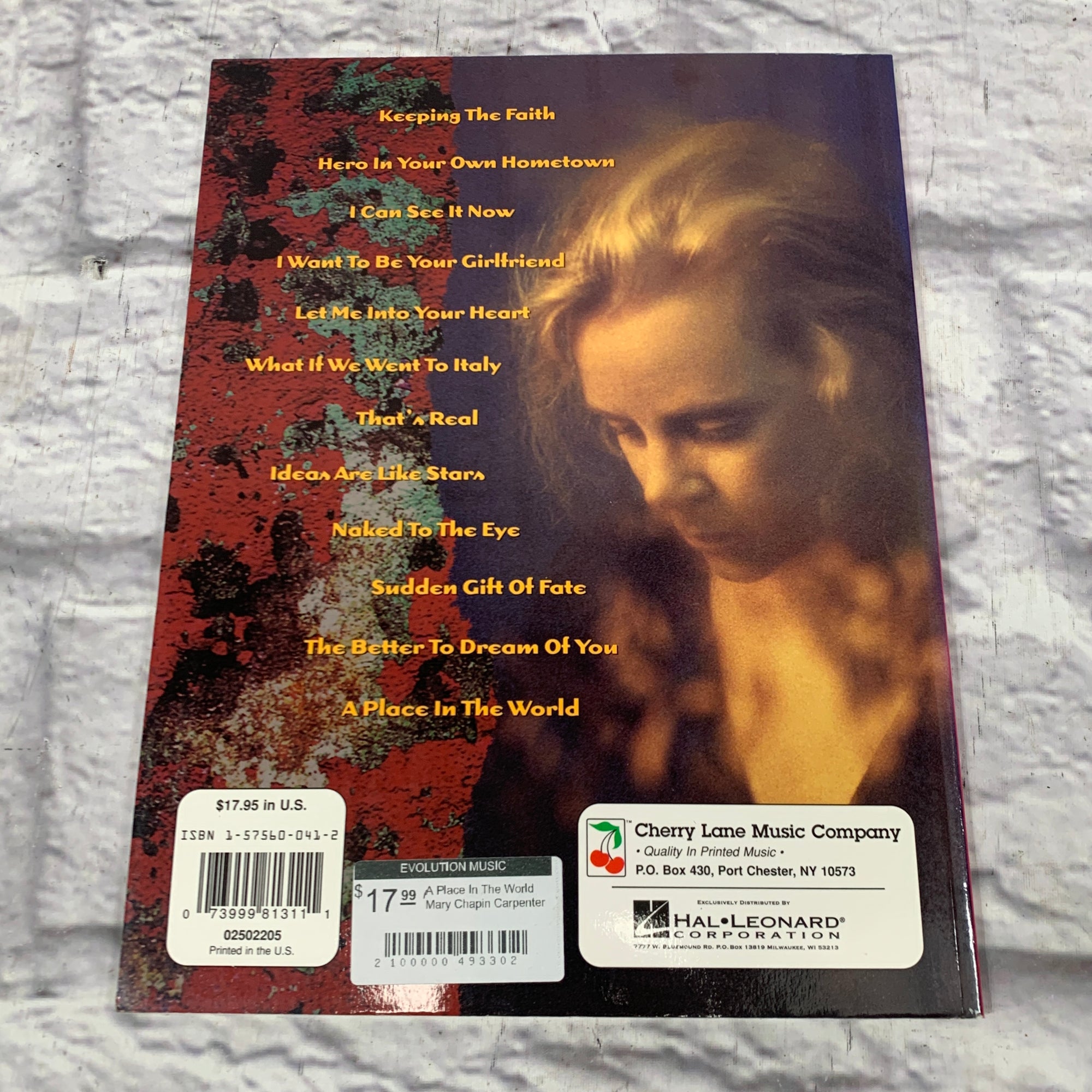 A Place In The World Mary Chapin Carpenter