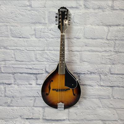 Washburn M1K-A Americana Series A-Style Mandolin Pack, Tobacco Sunburst w/ Gig Bag