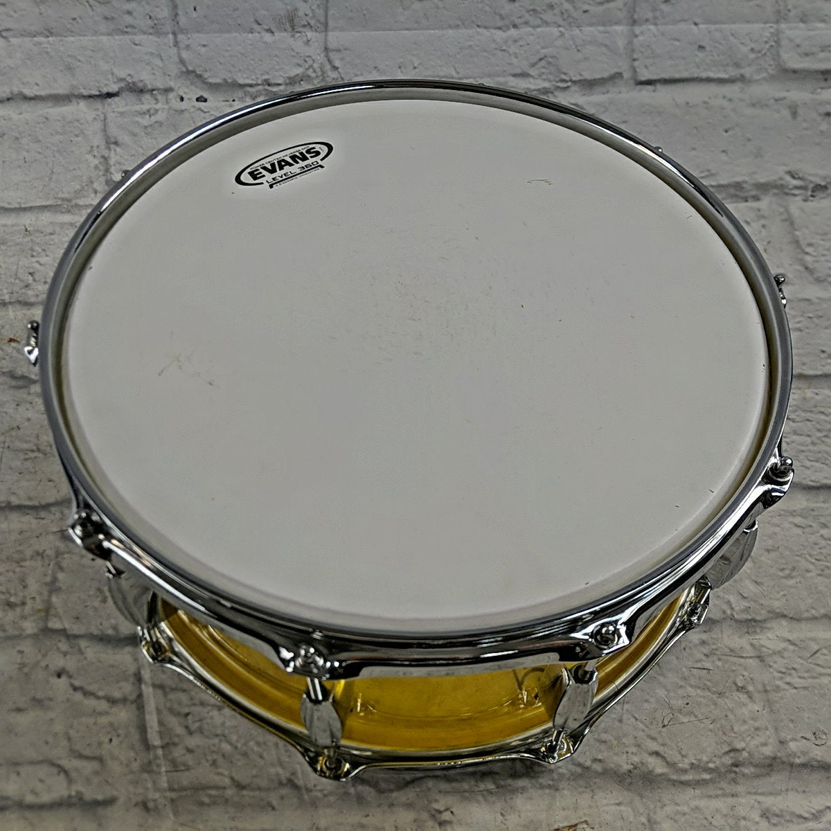 Custom Yellow Acrylic Snare 14x6.5 Snare