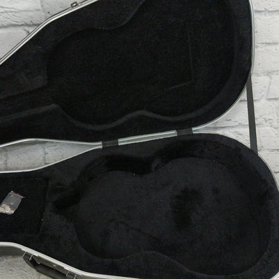 MBT ABS Molded Plastic Deluxe Hardshell Acoustic Guitar Case - MBTAGC